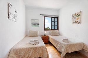 Postel nebo postele na pokoji v ubytování Villa Luisa 2 en Frontera