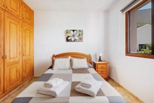 Postel nebo postele na pokoji v ubytování Villa Luisa 2 en Frontera