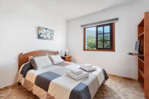 Postel nebo postele na pokoji v ubytování Villa Luisa 2 en Frontera