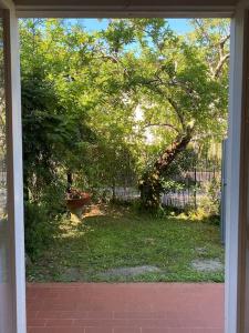 A garden outside La Casina di Forte
