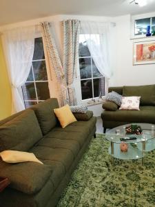 Posezení v ubytování Ferienwohnung Eva