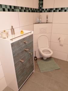 Koupelna v ubytování Ferienwohnung Eva