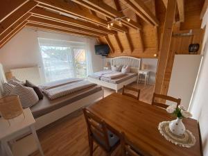 Posezení v ubytování Gästehaus Brigitte Duri