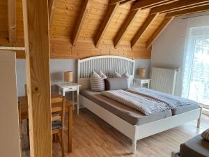 Postel nebo postele na pokoji v ubytování Gästehaus Brigitte Duri