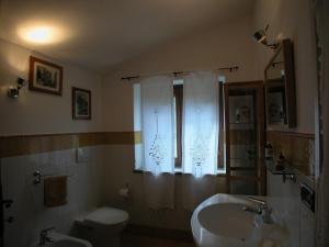 Kopalnica v nastanitvi Podere La Vigna Locazione Turistica