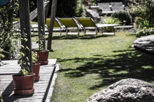 Ogród w obiekcie Faulenzerhotel