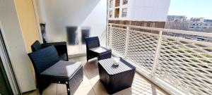 Nice appartment Wifi Balcony free parking close