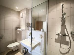 Łazienka w obiekcie Faulenzerhotel