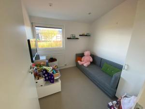 Posezení v ubytování Strandhuset.