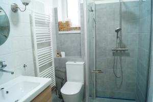 Koupelna v ubytování Apartmány Mary