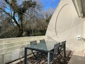Balkon lub taras w obiekcie Une pause…au soleil Classé 4 étoiles 108 m2 à 3min à pieds de la plage