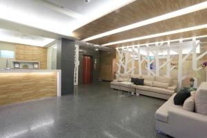 Posezení v ubytování Guo Chen Hotel