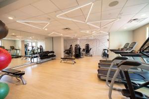 Fitness centrum a/nebo fitness zařízení v ubytování Hotel Viata