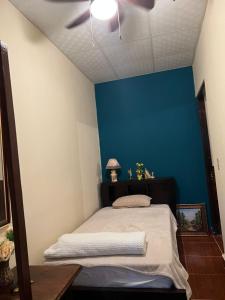 Katil atau katil-katil dalam bilik di HOTEL Ecológico BLUEROCK