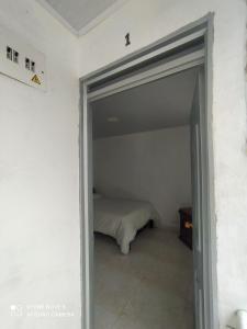 Postel nebo postele na pokoji v ubytování Casa turística Santa Helena y el Danubio