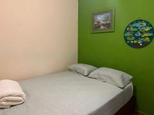Katil atau katil-katil dalam bilik di HOTEL Ecológico BLUEROCK