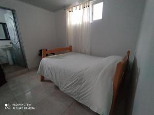 Postel nebo postele na pokoji v ubytování Casa turística Santa Helena y el Danubio