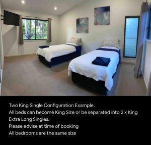 Katil atau katil-katil dalam bilik di DeZen Accomodation