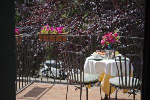 Balkon lub taras w obiekcie Hotel Villa Edera