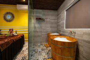 Koupelna v ubytování Eden Central Hotel & Spa