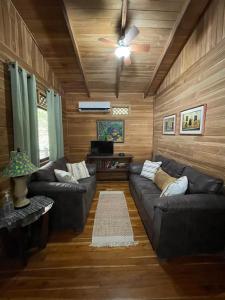 Posezení v ubytování Hacienda La Norma Boho Boutique Hotel