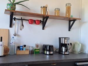 Kuchnia lub aneks kuchenny w obiekcie T2 AVEC TERRASSE