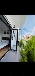 Balkón nebo terasa v ubytování Khách sạn An Vy Đà Lạt
