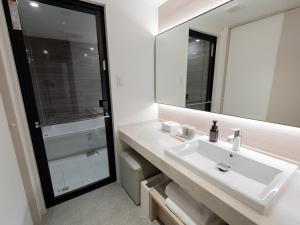 Koupelna v ubytování HOTEL THE LEBEN OSAKA