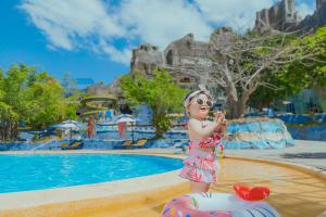 Bazén v ubytování Tea Resort nebo v jeho okolí