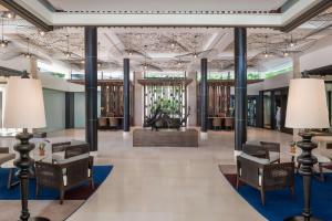 Ein Sitzbereich in der Unterkunft Hyatt Regency Phuket Resort