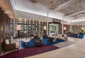 Ein Sitzbereich in der Unterkunft Hyatt Regency Phuket Resort