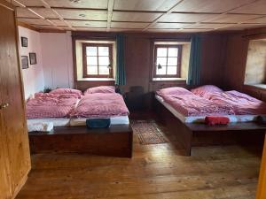 Posteľ alebo postele v izbe v ubytovaní Haus Grieta