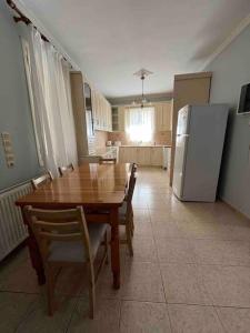 Kuchyň nebo kuchyňský kout v ubytování Lixouri Center Apartment