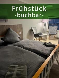 Postel nebo postele na pokoji v ubytování Pension am Schrotturm Bed & Breakfast