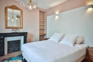 Posteľ alebo postele v izbe v ubytovaní 3G#Appart 6Pers#2 Chambres#Commerce#Paris 15#AC