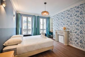 Posteľ alebo postele v izbe v ubytovaní 3G#Appart 6Pers#2 Chambres#Commerce#Paris 15#AC