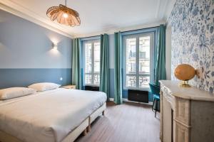 Posteľ alebo postele v izbe v ubytovaní 3G#Appart 6Pers#2 Chambres#Commerce#Paris 15#AC