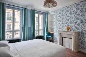 Posteľ alebo postele v izbe v ubytovaní 3G#Appart 6Pers#2 Chambres#Commerce#Paris 15#AC