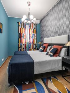 Ένα ή περισσότερα κρεβάτια σε δωμάτιο στο Beautiful Room in Heart of Madrid