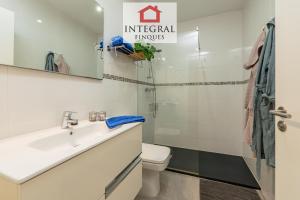 Kúpeľňa v ubytovaní Les Terrasses Apartament Palamós