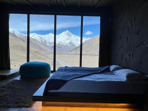 Letto o letti in una camera di Gzaze