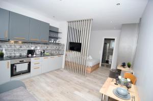 A kitchen or kitchenette at Studio vasiliki
