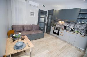A kitchen or kitchenette at Studio vasiliki