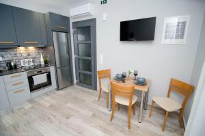 A kitchen or kitchenette at Studio vasiliki