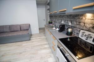 A kitchen or kitchenette at Studio vasiliki