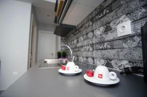 Coffee and tea making facilities at Studio vasiliki