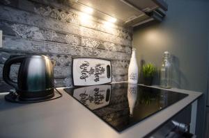 A kitchen or kitchenette at Studio vasiliki