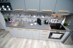 A kitchen or kitchenette at Studio vasiliki