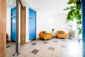 Area soggiorno di Hotel Squash Dependance
