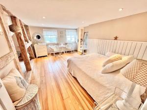 Et opholdsområde på Ferienhaus Schlossstraße